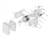 Proxxon 28555 SWS12E SWS 12E Orbital Sander Spare Parts